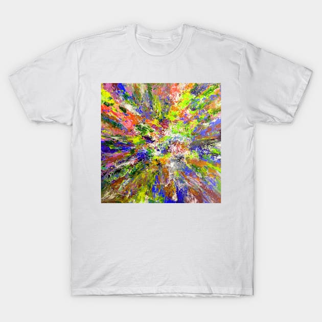 Abstract light T-Shirt by OLHADARCHUKART